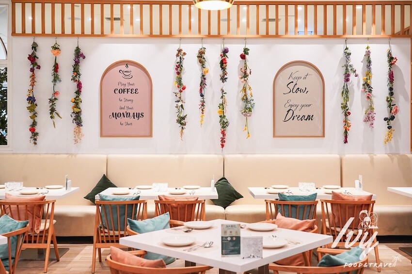 Lady nara|台中三井outlet美食推薦,全新菜單上線,創意的新泰式料理,就連辣度都能調整,必點打拋豬、泰式河粉、冬蔭湯、舒芙蕾!! - 艾薇覓食趣