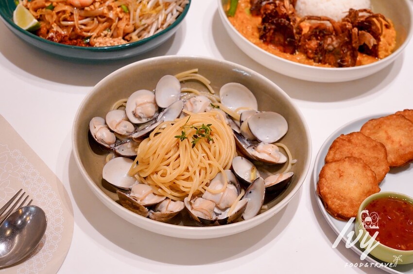 Lady nara|台中三井outlet美食推薦,全新菜單上線,創意的新泰式料理,就連辣度都能調整,必點打拋豬、泰式河粉、冬蔭湯、舒芙蕾!! - 艾薇覓食趣