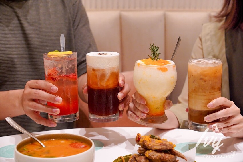 Lady nara|台中三井outlet美食推薦,全新菜單上線,創意的新泰式料理,就連辣度都能調整,必點打拋豬、泰式河粉、冬蔭湯、舒芙蕾!! - 艾薇覓食趣