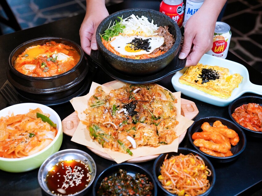 【韓歐尼】韓式麵食,石鍋拌飯,烤肉飯170元起~還有兒童餐及雙人套餐~內用享小菜無限吃到飽!