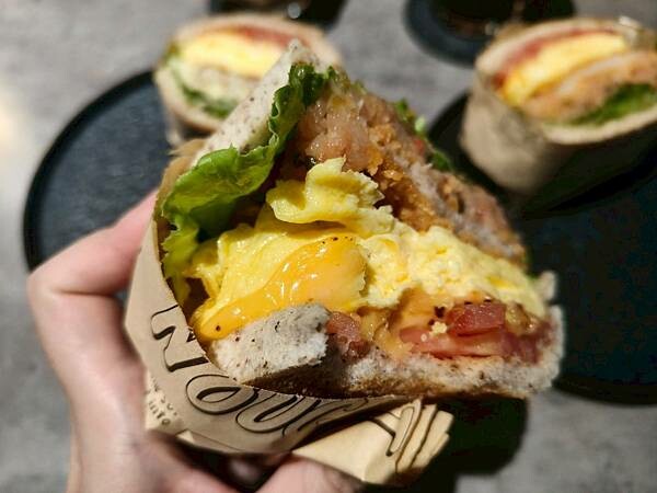 新北永和早午餐/點心/三明治美味推薦-暫時飲所TEMPbar