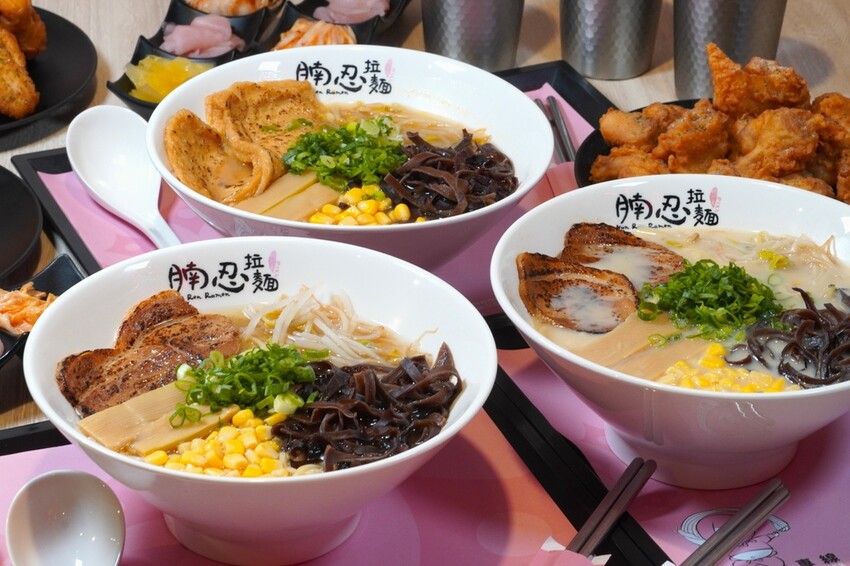 89元銅板價大胃王天堂!台中腩忍拉麵插旗愛買復興店 自助吧無
