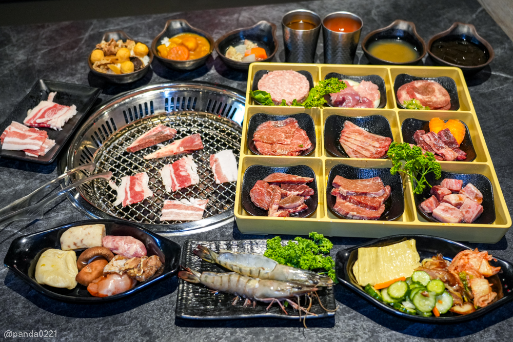 桃園中壢|崎森燒肉吃到飽.牛豬雞隨你烤,還有壽喜燒、咖哩飯、冰品飲料吃到飽只要460元起!