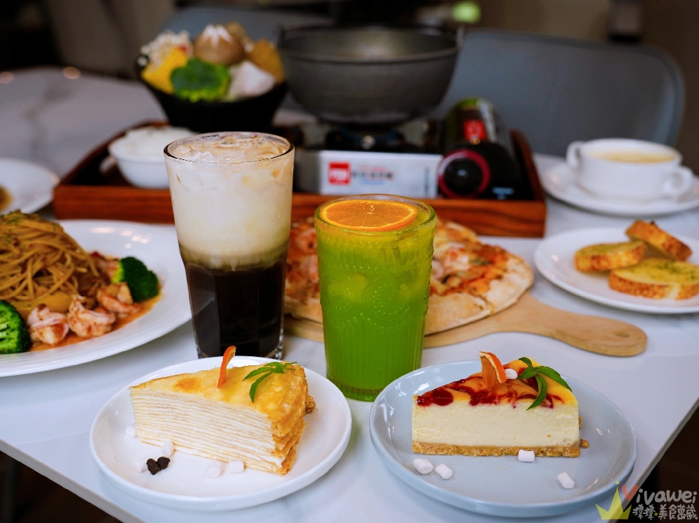 【光之彩庭園餐廳】新開幕!附設免費停車位!用餐環境舒適~有義大利麵,火鍋,披薩,下午茶!