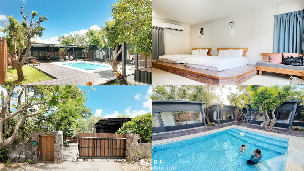 恆春超美秘境Villa推薦！森深小苑超寬敞空間、室內客廳涼爽，享療癒假期