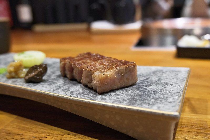 新北板橋新開幕｜阪前鐵板燒，和牛套餐一次吃到A5和牛/龍蝦二吃/南非活鮑魚/北海道干貝！（近捷運新埔站）