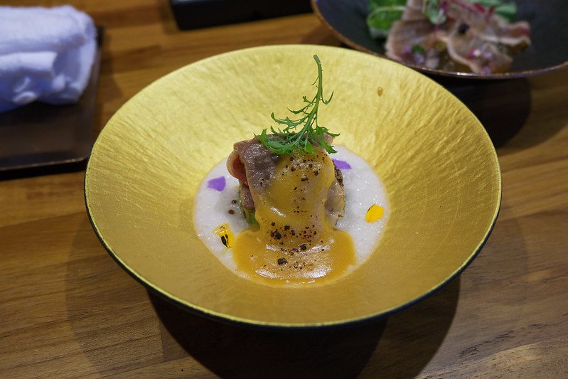 新北板橋新開幕｜阪前鐵板燒，和牛套餐一次吃到A5和牛/龍蝦二吃/南非活鮑魚/北海道干貝！（近捷運新埔站）