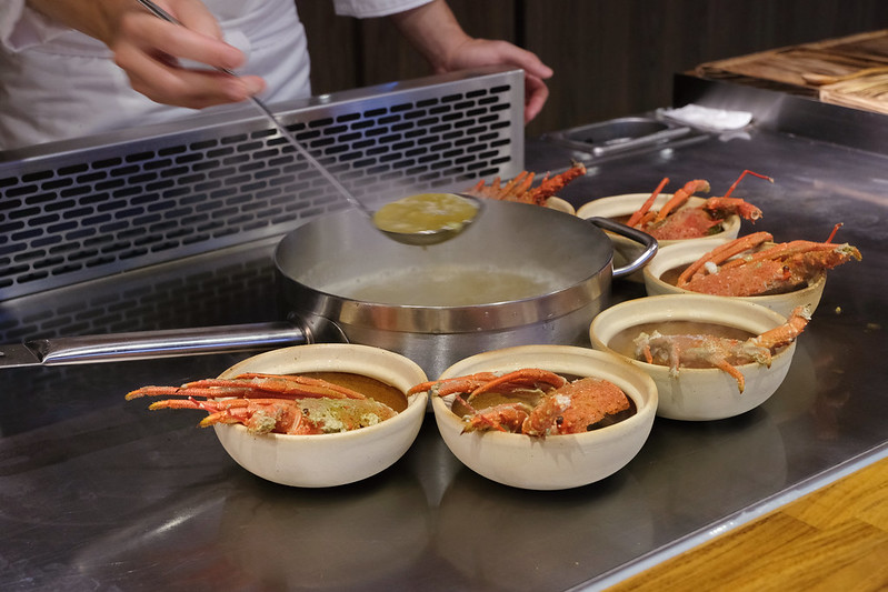 新北板橋新開幕｜阪前鐵板燒，和牛套餐一次吃到A5和牛/龍蝦二吃/南非活鮑魚/北海道干貝！（近捷運新埔站）