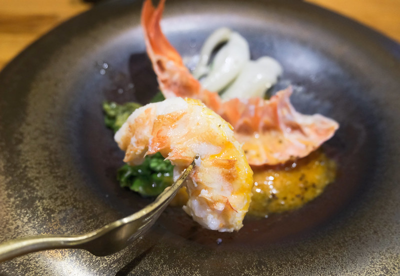 新北板橋新開幕｜阪前鐵板燒，和牛套餐一次吃到A5和牛/龍蝦二吃/南非活鮑魚/北海道干貝！（近捷運新埔站）