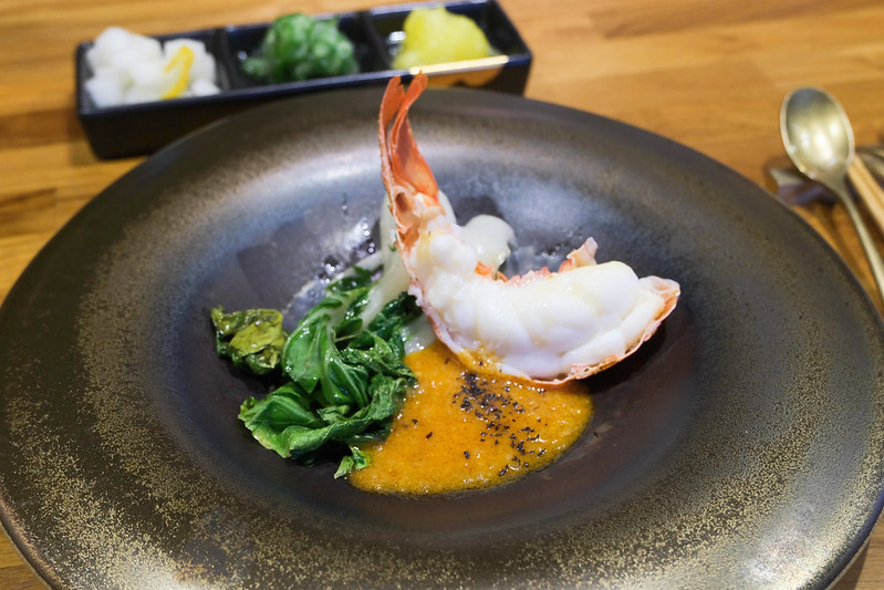 新北板橋新開幕｜阪前鐵板燒，和牛套餐一次吃到A5和牛/龍蝦二吃/南非活鮑魚/北海道干貝！（近捷運新埔站）