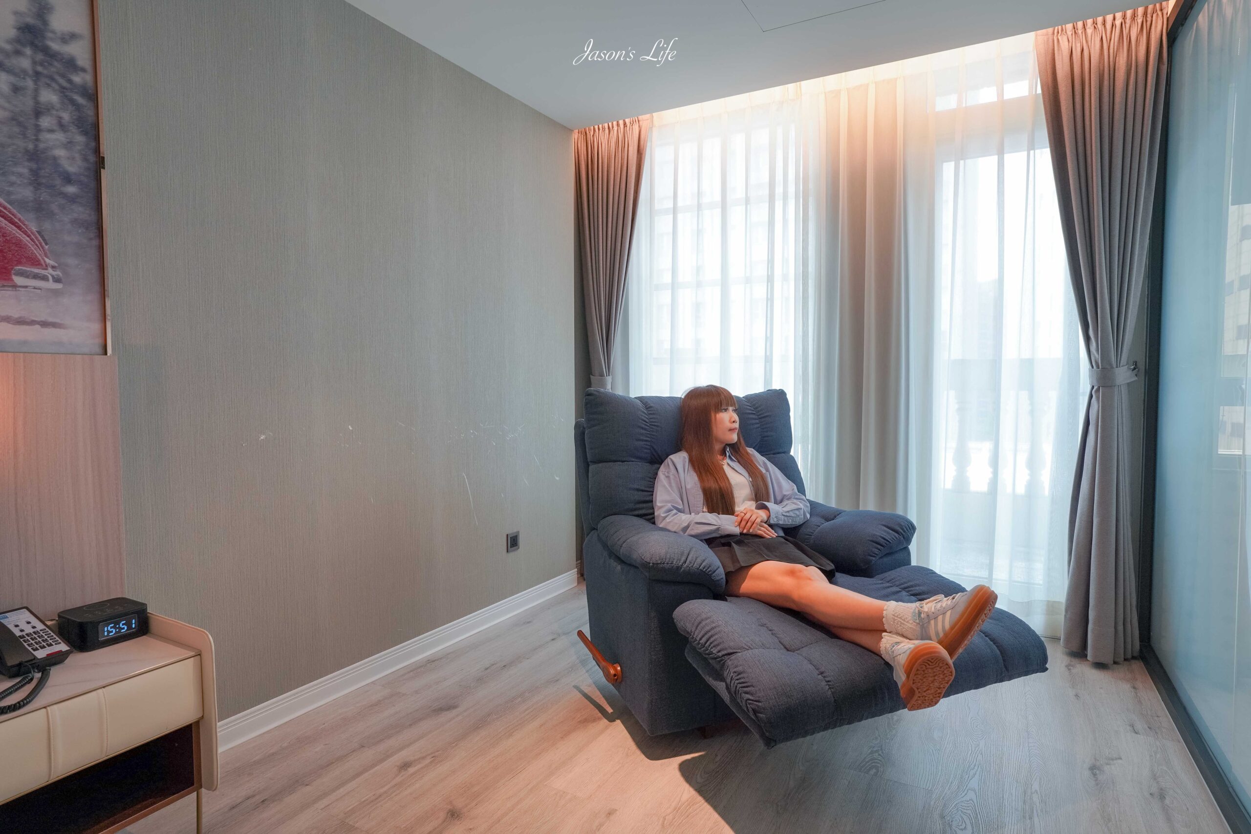 林口住宿新選擇!爵怡溫德姆酒店,現代簡約風格,打造出家的休憩空間!