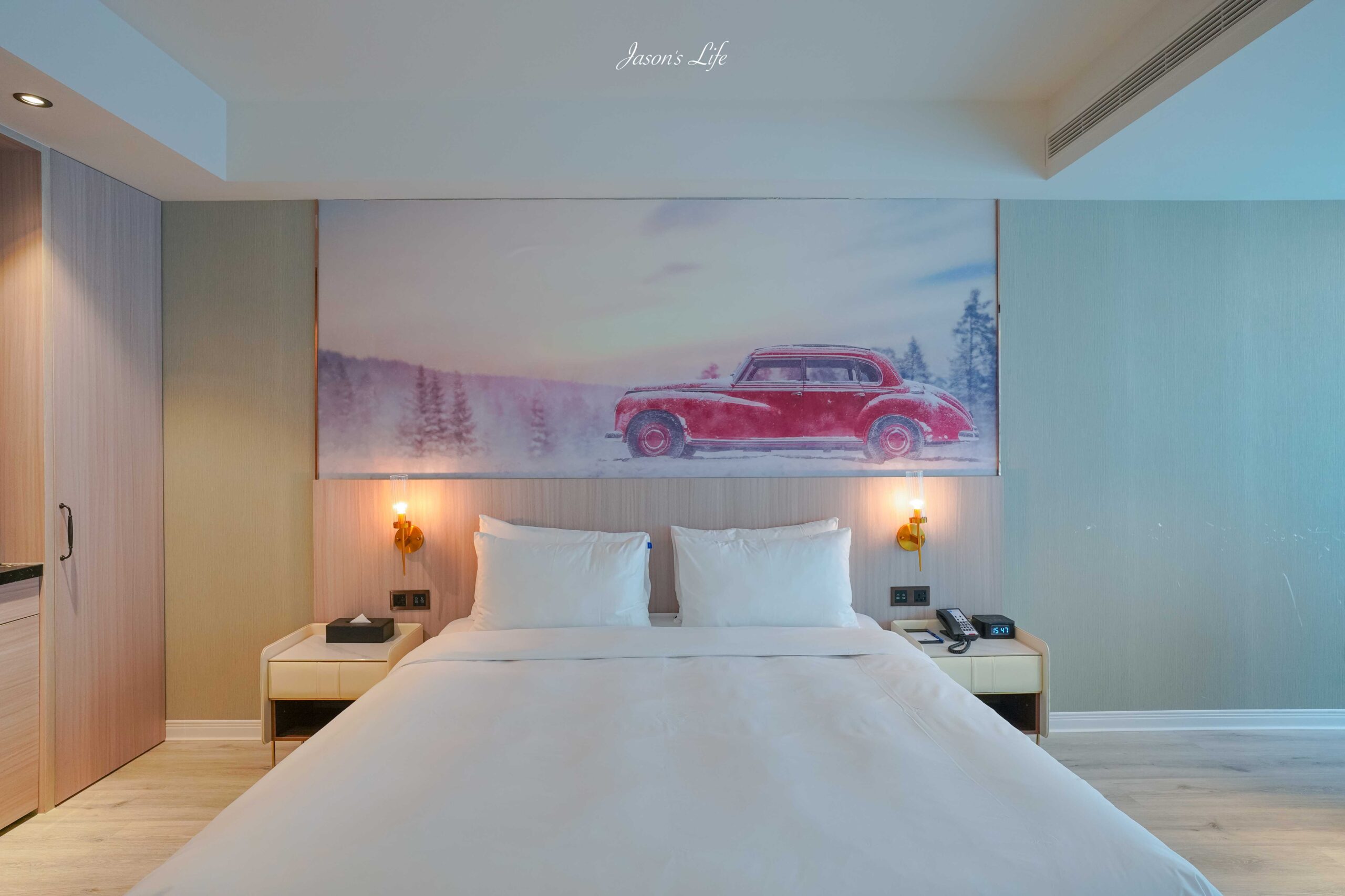 林口住宿新選擇!爵怡溫德姆酒店,現代簡約風格,打造出家的休憩空間!