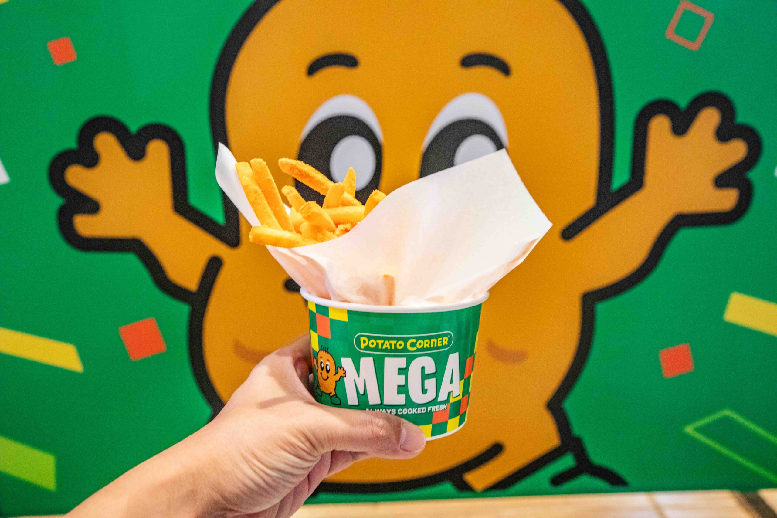 Potato Corner薯條天花板!全球2000+店現炸多種口味任搭,香酥脆獨特,台北信義區首店等你嚐鮮!