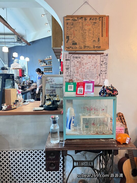 宜蘭逗逗商號！老宅咖啡的懷舊詩意，手沖與手作甜點的巷弄秘境～