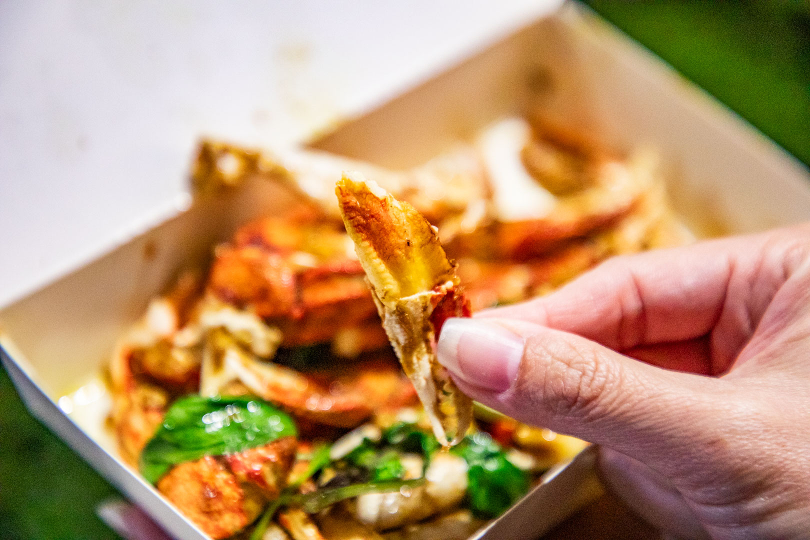 嘉義宵夜隱藏版美食！松田二代目沙茶螃蟹在地人私藏，獨家爆炒香氣超銷魂。