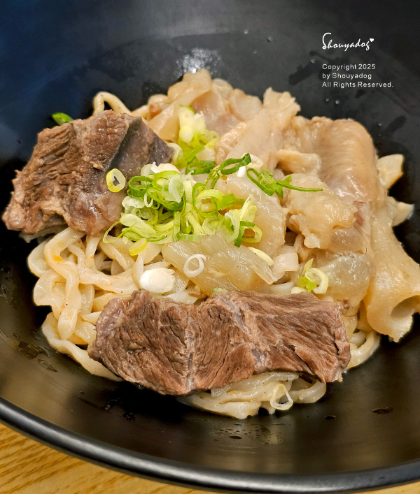牛殿下 秘傳金湯半筋半肉麵X秘製赤油乾拌麵 頂級牛頰肉注入 