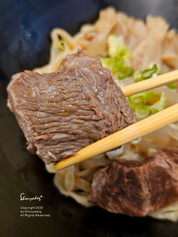 牛殿下 秘傳金湯半筋半肉麵X秘製赤油乾拌麵 頂級牛頰肉注入 