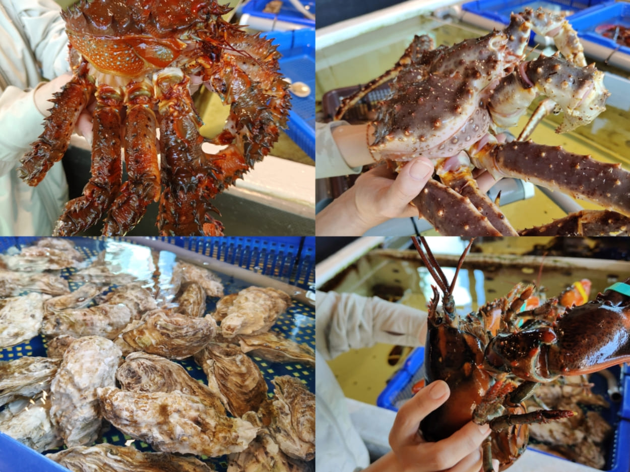 【宗初水產】竹北活體海鮮＋免費代切，冷凍宅配零煩惱！