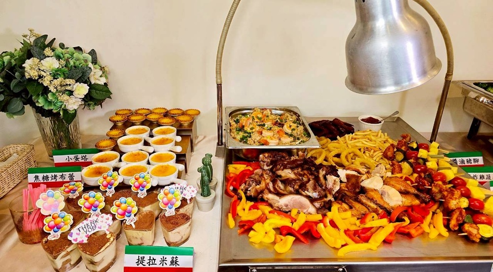 聚會新選擇｜米蘭街客製化外燴餐點澎湃到炸！從餐桌到氛圍都幫你設計好，朋友看到都驚呼！