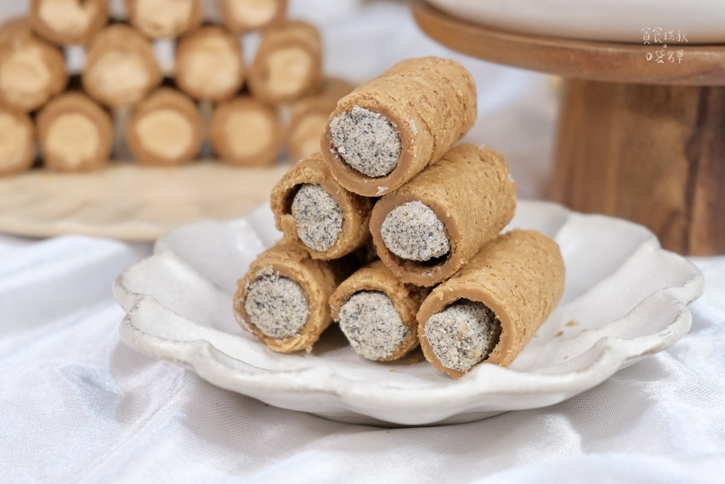 宅配美食｜用心意捲成一口真材實料！選用天然椰醣的鬆脆滿餡蛋捲