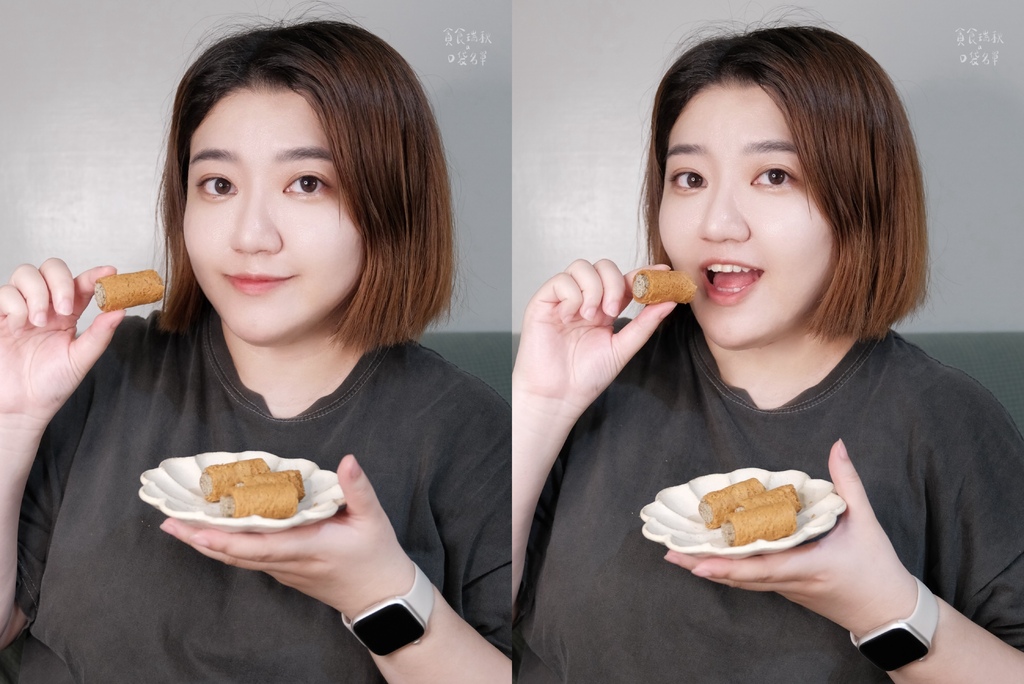 宅配美食｜用心意捲成一口真材實料！選用天然椰醣的鬆脆滿餡蛋捲