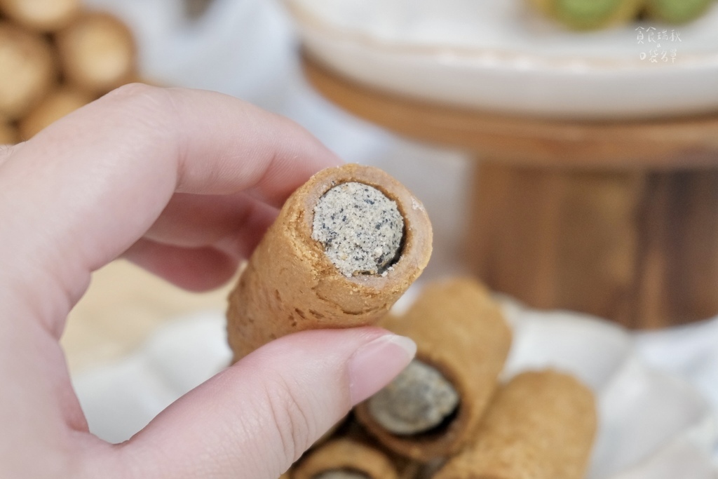 宅配美食｜用心意捲成一口真材實料！選用天然椰醣的鬆脆滿餡蛋捲