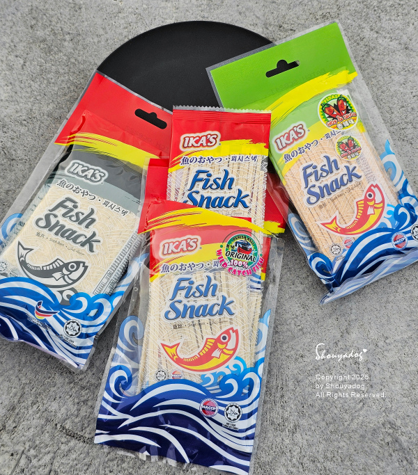 馬來西亞魚絲IKA'S魚香小零食 65%超高魚肉含量小包裝魷