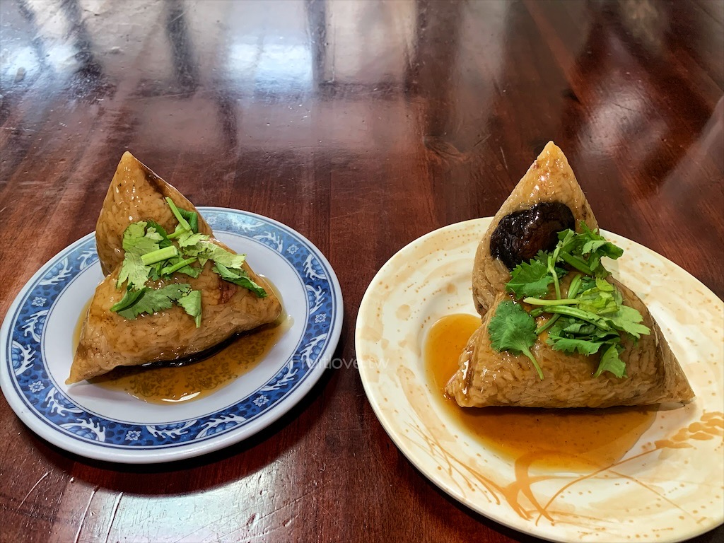東坡肉粽 | 台中太平肉粽,在地飄香三十年的古早味肉粽,配上一碗鮮肉湯圓,真是大大的滿足 @果果愛Fruitlove