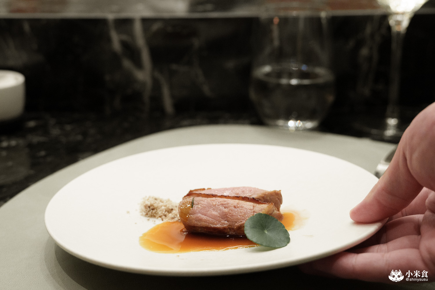 台中市南屯區夏登法式鐵板燒|1450元享日本和牛、鴨胸等11道無菜單料理,七期新開幕高CP值餐廳