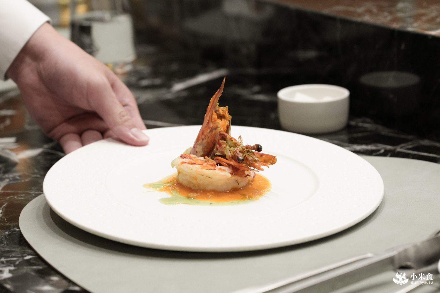 台中市南屯區夏登法式鐵板燒|1450元享日本和牛、鴨胸等11道無菜單料理,七期新開幕高CP值餐廳