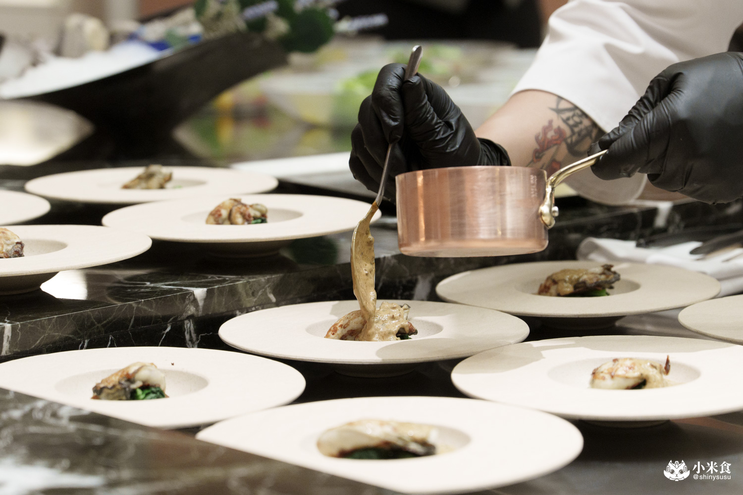 台中市南屯區夏登法式鐵板燒|1450元享日本和牛、鴨胸等11道無菜單料理,七期新開幕高CP值餐廳