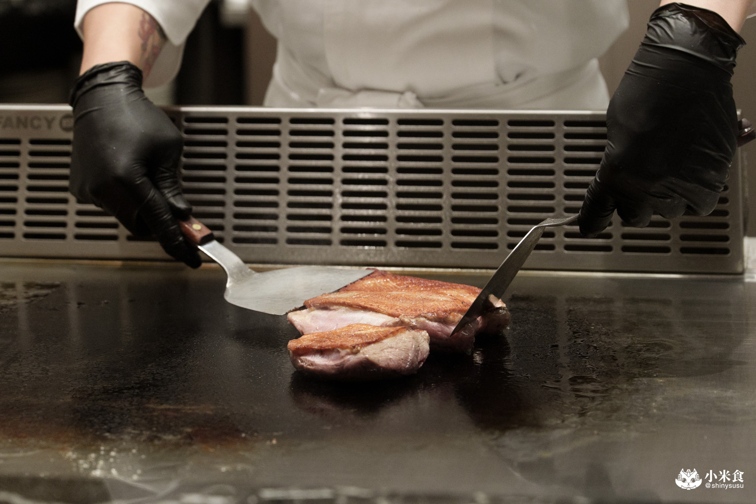 台中市南屯區夏登法式鐵板燒|1450元享日本和牛、鴨胸等11道無菜單料理,七期新開幕高CP值餐廳