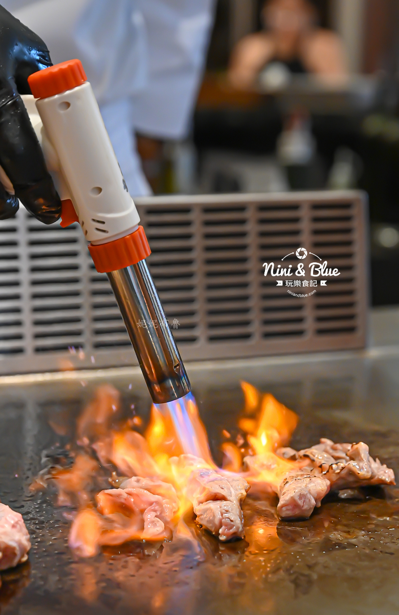 一場在七期豪宅裡的約會，台中夏登法式鐵板燒 1450元雙主菜體驗