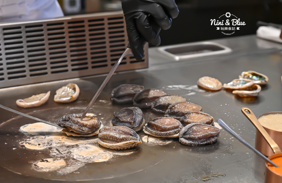 一場在七期豪宅裡的約會，台中夏登法式鐵板燒 1450元雙主菜體驗