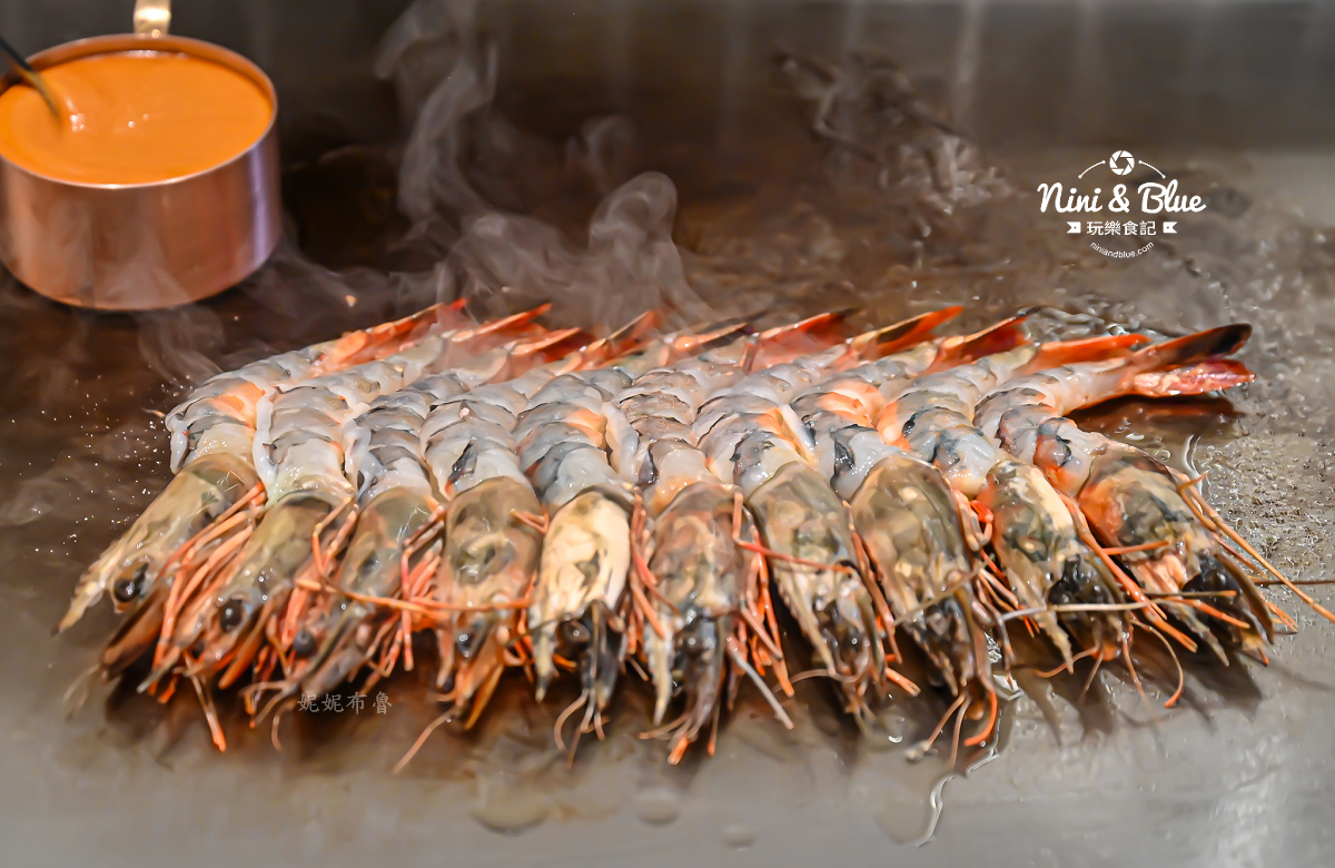 一場在七期豪宅裡的約會，台中夏登法式鐵板燒 1450元雙主菜體驗