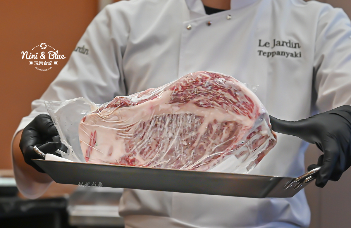 一場在七期豪宅裡的約會，台中夏登法式鐵板燒 1450元雙主菜體驗