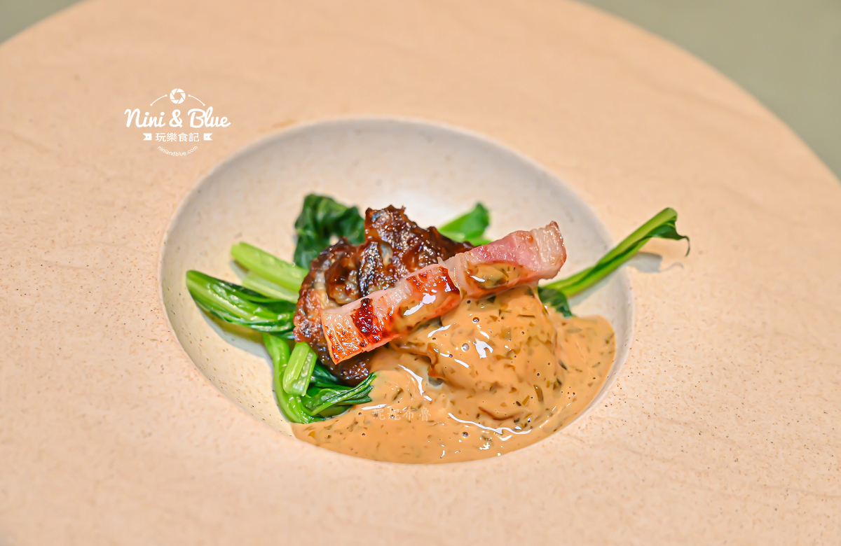 一場在七期豪宅裡的約會，台中夏登法式鐵板燒 1450元雙主菜體驗