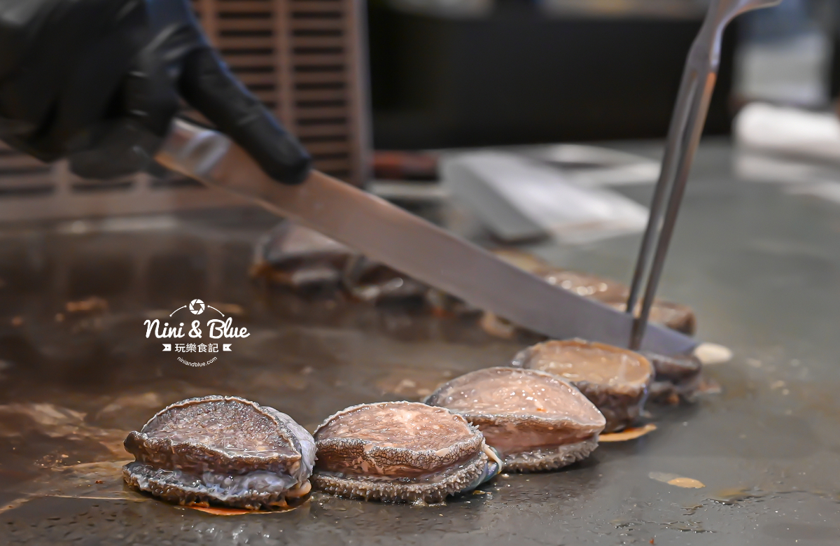 一場在七期豪宅裡的約會，台中夏登法式鐵板燒 1450元雙主菜體驗