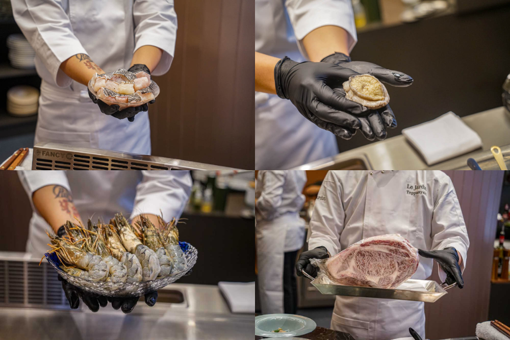 台中夏登法式鐵板燒|1450元套餐・七期香草宅邸無菜單料理。 - 螞蟻幫的櫥櫃