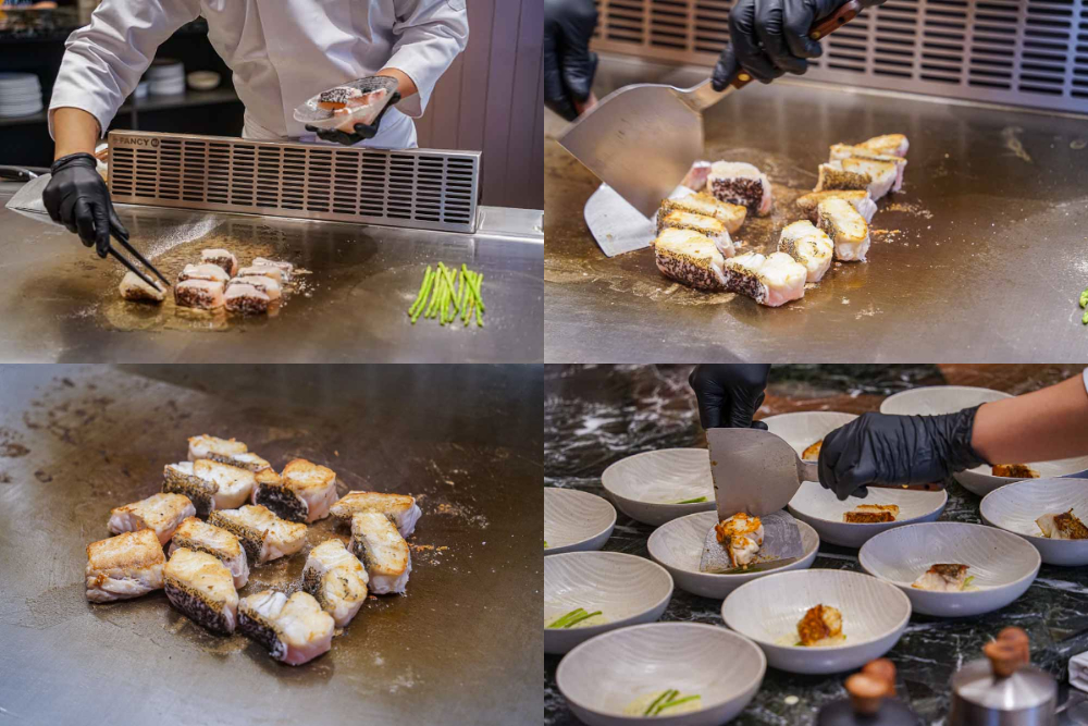 台中夏登法式鐵板燒|1450元套餐・七期香草宅邸無菜單料理。 - 螞蟻幫的櫥櫃