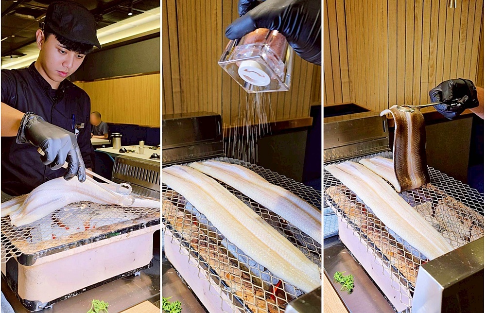 台中烤鰻魚首選！爆紅韓式烤鰻魚名店鰻鰻烤插旗，韓式烤肉專人代烤一次吃。