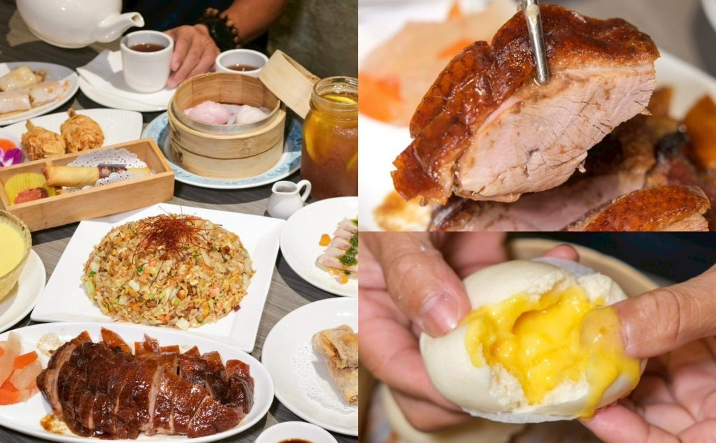 博物館裡吃港點！台中瀚熙軒茶餐廳明爐烤鴨銷魂多汁，送西洋博物館門票。