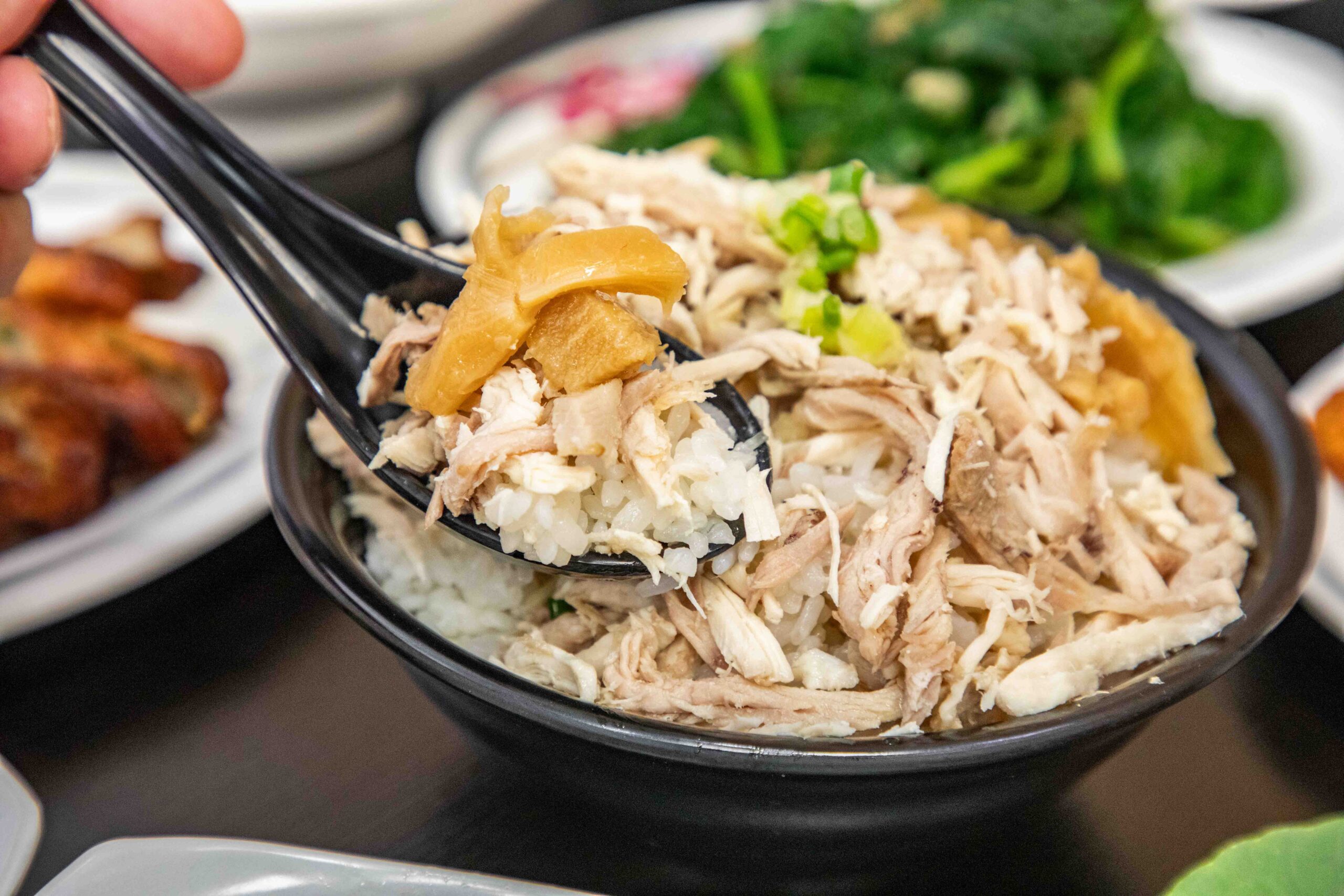 桃園中壢美食推薦！吃飯道地南部小吃集結，火雞肉飯堆成小山CP值超高。