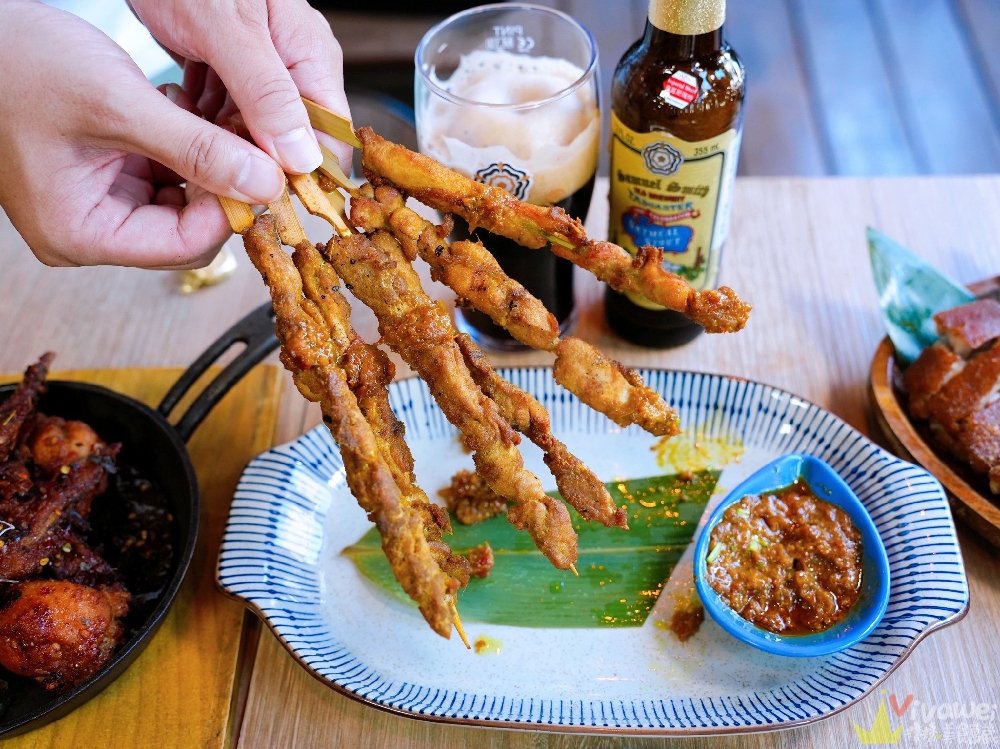 台北大安美食｜『 ABV南洋餐酒館-台北國館店』國父紀念館站南洋風特色美食！上百款精釀啤酒搭配超完美！ @瑋瑋＊美食萬歲