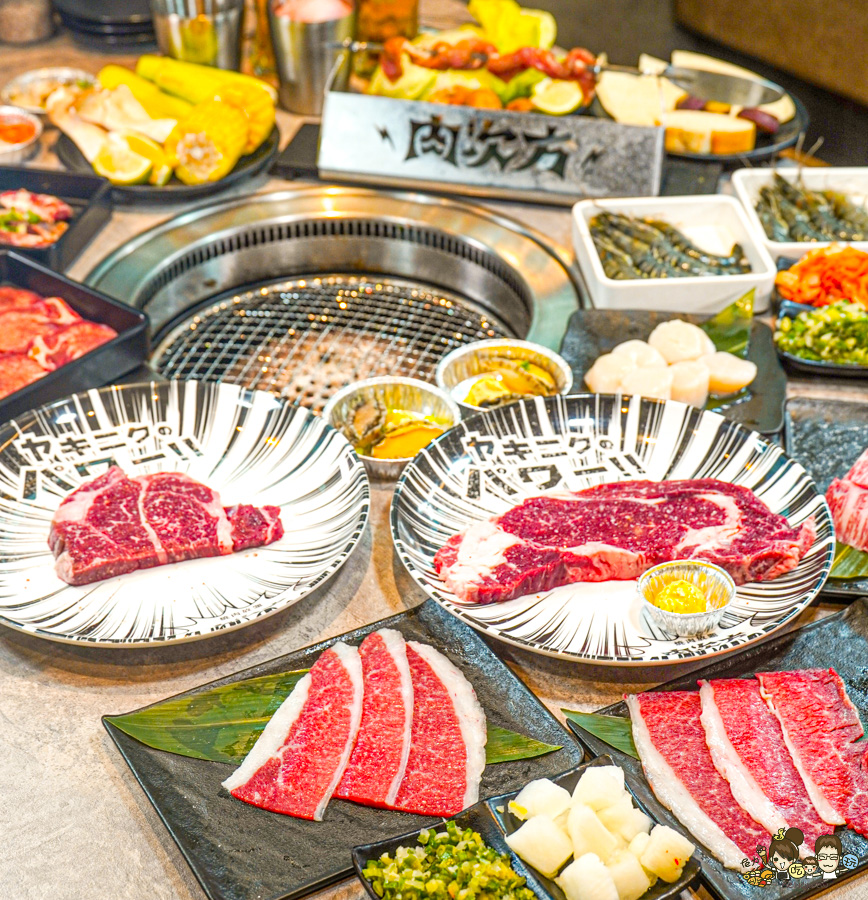 肉次方燒肉放題新境界 究擊の肉套餐 A5和牛+干貝+啤酒吃到飽,無肉不歡必吃燒肉放題,大口享用三大日本A5和牛 - 跟著尼力吃喝玩樂&親子生活