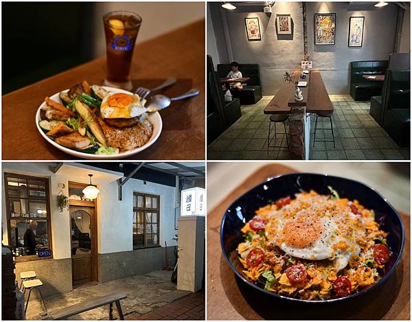 台南日式喫茶店推薦！燭日必吃漢堡排飯份量超乎想像，半熟蛋黃岩漿絕配。