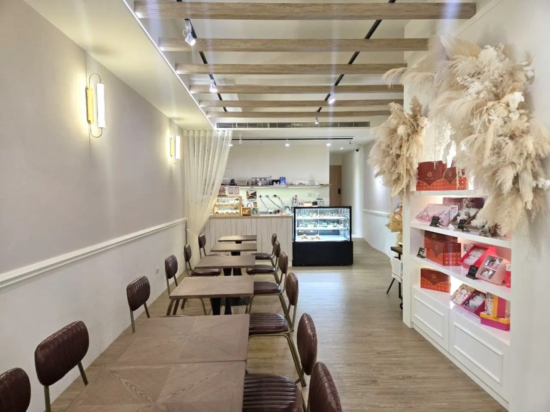 DeerHer甜點廚坊 東海店｜不限時下午茶天堂！喜餅試吃超療癒！台中甜點推薦、龍井咖啡廳推薦、喜餅推薦