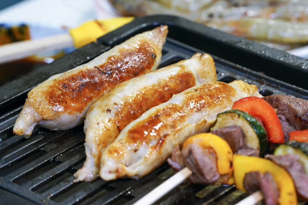 台北市松山區愛上新鮮聖凱師澎派牛多多烤肉組 海陸全包，宅在家享受豐盛烤肉料理