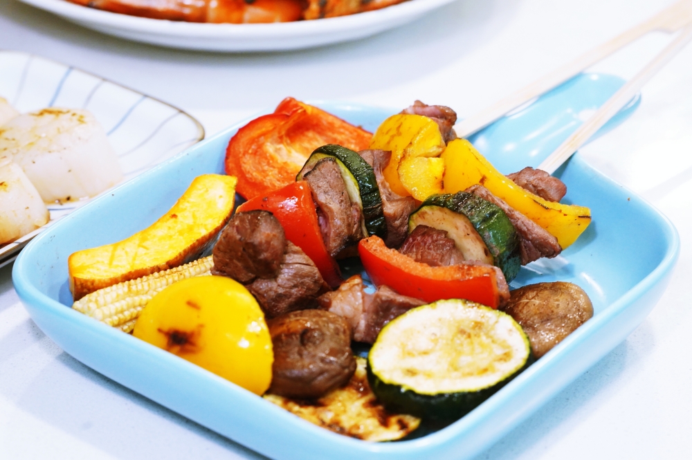 台北市松山區愛上新鮮聖凱師澎派牛多多烤肉組 海陸全包，宅在家享受豐盛烤肉料理