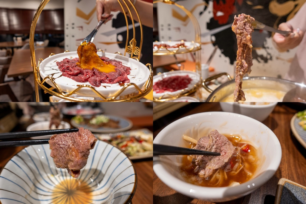 台北溫體牛肉火鍋推薦！潮牛殿溫體牛創意鍋物，厚白牛骨湯與麻辣鍋一次吃。